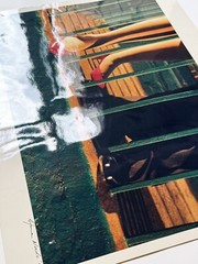 ANNE NORDA UNTITLED 1987 HAND SIGNED DATED COLOR KODAK GLOSSY PHOTOGRAPH