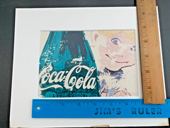 Coca-Cola Vintage Photograph Allan Teger Coke 5×7 Kodak Professional Photo Paper