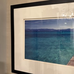 Peter Lik «Tahoe Jetty» Lake Tahoe 1M Framed Picture w/ COA