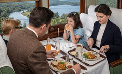 Photo Art Print of Low-Priced Meals Served on Frisco Chair Cars and Coaches