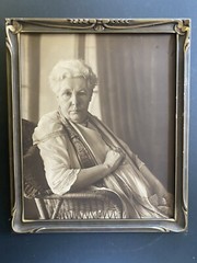 Annie Besant Signed Photograph 14 x 17 in. Sepia Tone Silver Gelatin Print