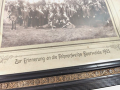 Photo flag dedication Beerwalde 1903 Klingenberg Dippoldiswalde Reichstädt Colmnitz