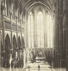 France Rouen Basilica Bonsecours c1858 Photo Stereo Vintage Album