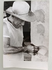 1965 Original Vintage Photo Pablo Picasso in His Ceramic Studio in Vallauris