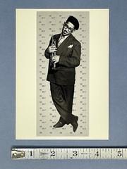 Dizzy Gillespie Art Photo Print Card By William P. Gottlieb (1917-2006)