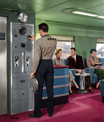 Photo Art Print Tavern-Lounge-Observation car on the KCS Southern Belle in 1948