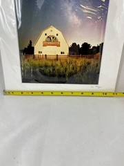 Ryan Moyer signed photograph “milky Cow” Farm Barn Country Scene Utah