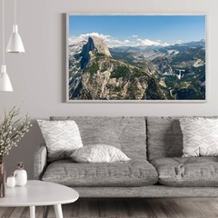 Half Dome Yosemite Glacier Point Wall Print, Yosemite National Park Photography
