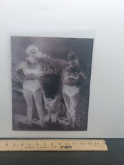 5##Photo negative film – Kissing women – Lesbian couple – Love – Kiss