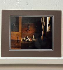 Saddle Room – Signed 14×11” Matted Print by Michael L. Sherrill (Vintage Photogr
