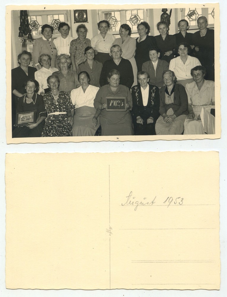 08138 – Graduation Class of 1902/03 – Reunion August 1953