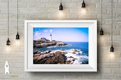 Cape Elizabeth Maine Lighthouse – Fine Art Photography Prints – Maine Wall Art