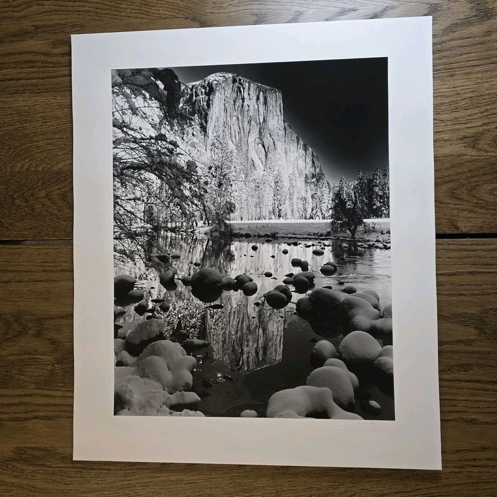 Robert Werling Signed Yosemite El Capitan Original Photo Print Mounted 20×24