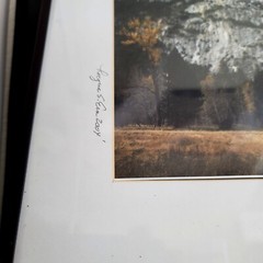 Yosemite Waterfall Photograph Giclée by Rocque Stephen Ern 2004 16×20″ JY6