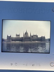 Lot Of 40 Vintage Budapest Hungary Vacation Amateur 35mm Color Slides ct39