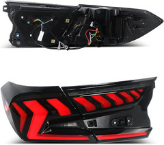 LED Taillight Assembly for 10Th Gen Honda Accord 2018 2019 2020 2021 2022 Smoke