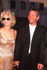 Dia Meg Ryan and Dennis Quaid 1996 KB Format Photographer P11-8-5-1