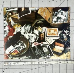 PERRY OGDEN – PHOTOGRAPHS – FRANCIS BACON’S STUDIO – Announcement Card
