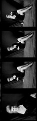 1 roll 15 negatives black & white medium format Kodak TMAX film sexy pin ups