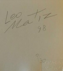 Photograph by Colombian photographer Leo Matiz. Year 1998. Numbered 9/30