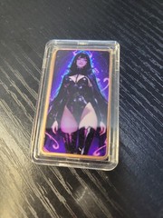Colorized 1 OZ 999 Pure Copper Bar Beautiful Woman Sexy Naughty Baddie