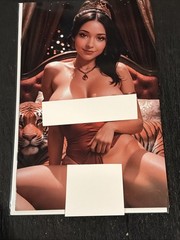 Princess Jasmine Cosplay Bangers Comics Virgin Cover Ltd 100 Wow RARE LIMITED