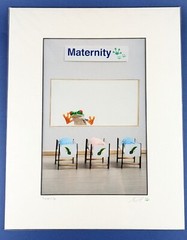 Steven Daniel Adventures Of A Tree Frog Maternity Photo Signed Matted