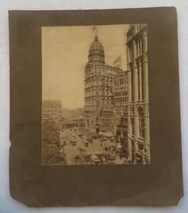 1903 NEW YORK National Art View Co Architect Monument Print photo Album sheets