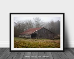 Rustic Barn Photography Print Country Picture Arkansas Photo Farmhouse Decor