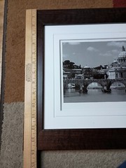 Jesse Kalisher Framed Photo Sign Series #5142, View Of The Vatican, Rome Picture