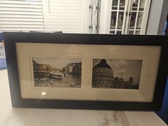 2 Vintage Photos In One Picture Frame