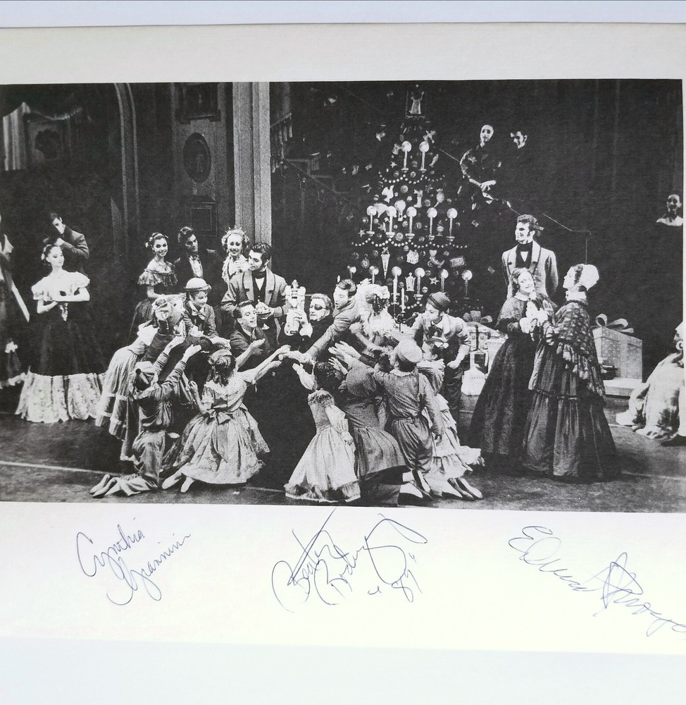 JOFFREY BALLET SIGNED 8×10 PRESS PHOTO BEATRIZ RODRIGUEZ DANCE THE NUTCRACKER