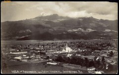 Larger size C. B. WAITE photo, MEXICO, Amecameca and Iztaccihuatl, Vintage fine