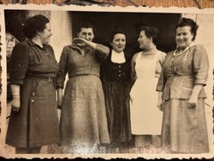 ❤️Bundle 6 Photos Beautiful Women Girls Older Pose Natural 30s-70s BDM ~6x6cm+