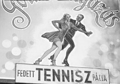 sexy girl on roller skates, world-famous circus production, István ELEK and Ernő