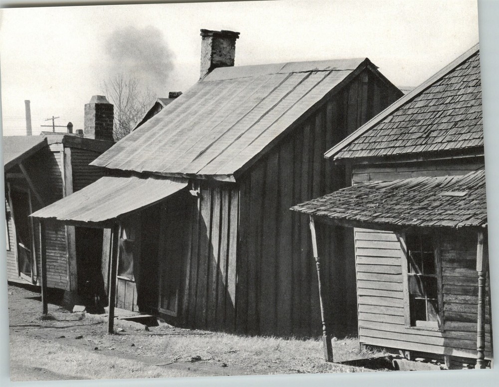1938 Walker Evans Black Americana Neighborhood Tupelo Original Photo Gravure