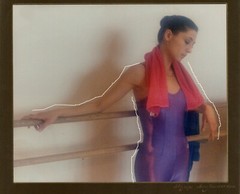24x20cm org colour photo Petra Bober 1989 ballerina ballet
