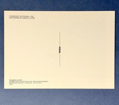 Champagne Photogram 1932 Fotofolio Art Print Card Photo By Gordon Coster 4”x6”