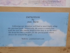 Intuition By Joan Marie Braid In Her Hair As In The Tree Spiritual Path