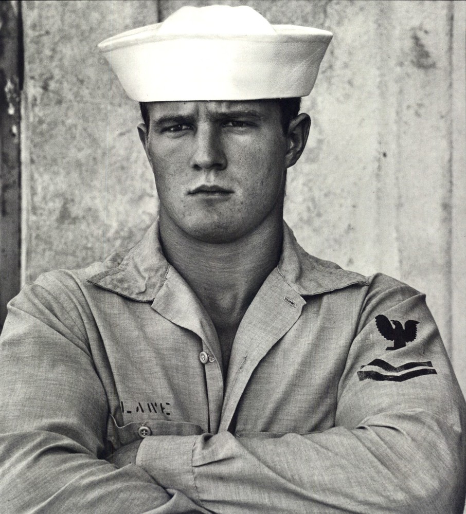 1983 Bruce Weber Male Model Navy Man Uniform Art Photo Gravure