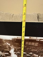 Lot of 2 Chicago Cubs Wrigley Field Prints w/ Matte