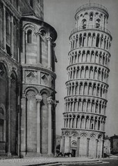 Martin Hurlimann – Pisa, Campanile – Photogravure