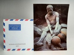 Sudan Expedition 1977 Envelope & Nuba Postcard – From Leni Riefenstahl Estate