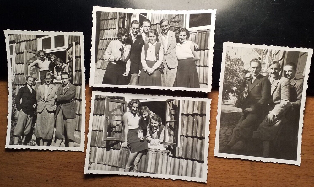 Reinhardswald – in the mill near Sababurg on 26/27. 9. 1931 / 4x Photo