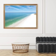Siesta Key Beach Photo, Aerial Beach Photography Wall Art Beach House, Sarasota