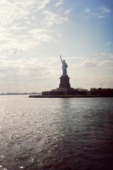 STATUE OF LIBERTY Vintage 1990s PHOTO New York City ICONIC VIEW