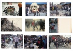 Janine Gordon Photograph 60″x72″ C-print Edition Grid Bike Kill Signed Fine Art