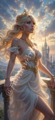 Princess – Digital Image Picture Phone Background AI Art, 10 images – #06