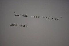 Original ALlan Houghton fine art Photography «How The West was won» 16 X 20 1971