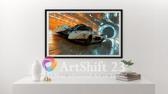 Printable Wall Art Digital Download Ai Image Background Art – Tunnel